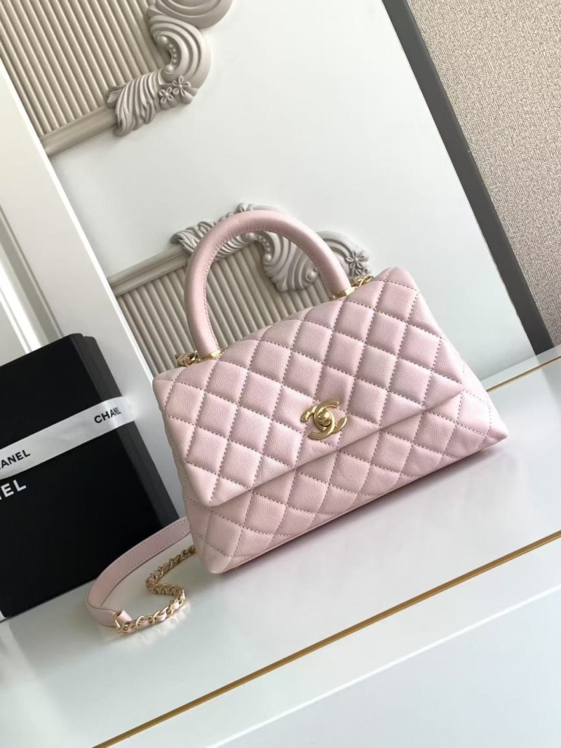 Ch**el top handle bags